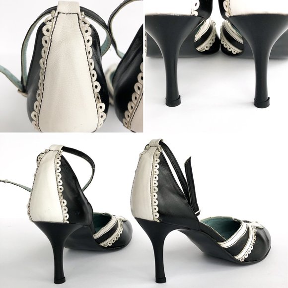 D'Orsay-Inspired Ankle Strap Pump - Picture 6 of 8